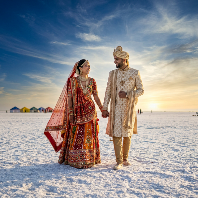 Rann of Kutch: The Ultimate White Desert Wedding Photography